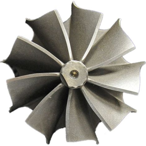Rotor de alto caudal con rueda de eje turbo de 9 álabes 012-0066 K26 58,8/67,2 (1/3)
