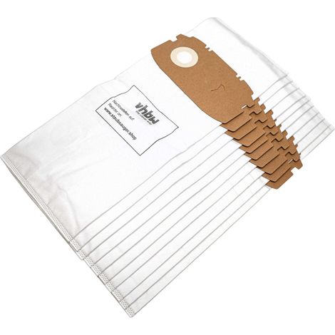 vhbw 10x Sacs remplacement pour Festo / Festool 456772, 498410 pour aspirateur - microfibres non tissées blanc (1/4)