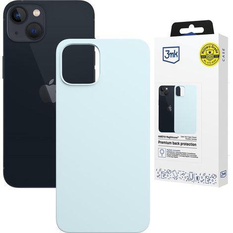 Apple iPhone 15 - 3mk Hardy MagSilicone Blu