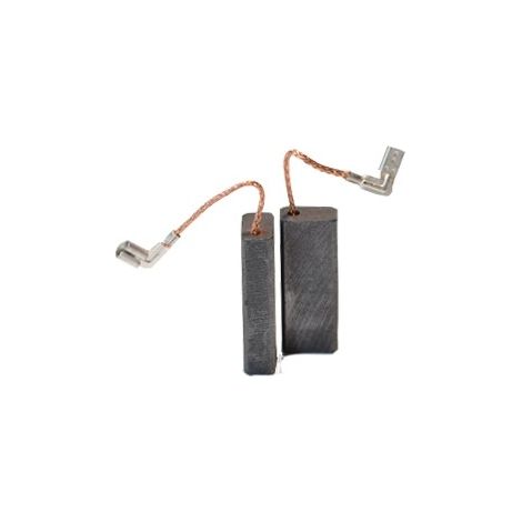 Jeu De 2 Charbons Adaptable Pour Bosch. Dimensions: 6,15 X 11,15 X 29mm.