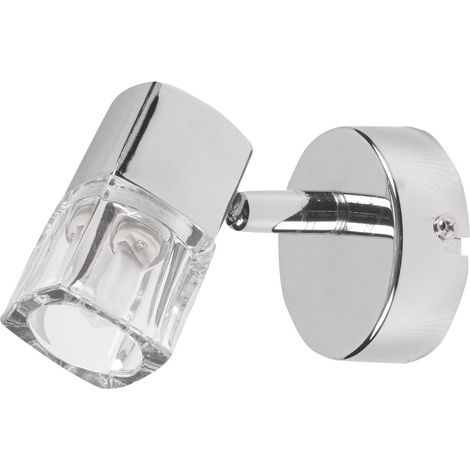Applique murale Candellux Diament chrome 1xG9 en cristal