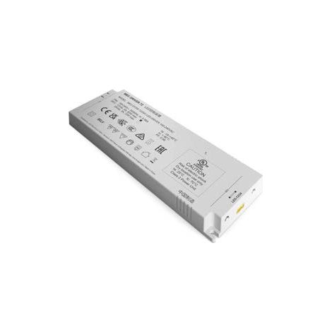 LED Konverter 100-240 V/AC 12+24V DC L.110mm 18 W weiß glatt