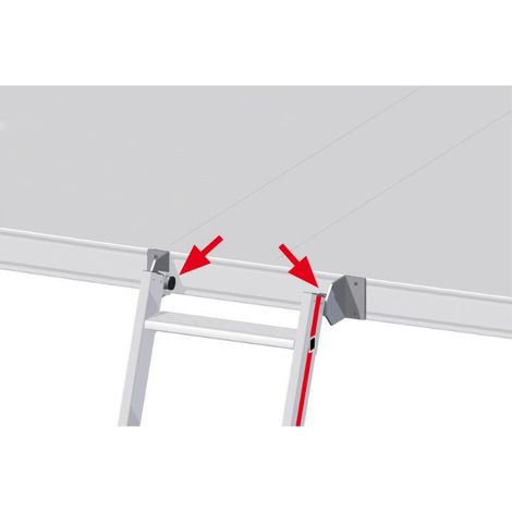 HYMER - Kit de suspensions pour échelle avec crochets de suspension (1/2)