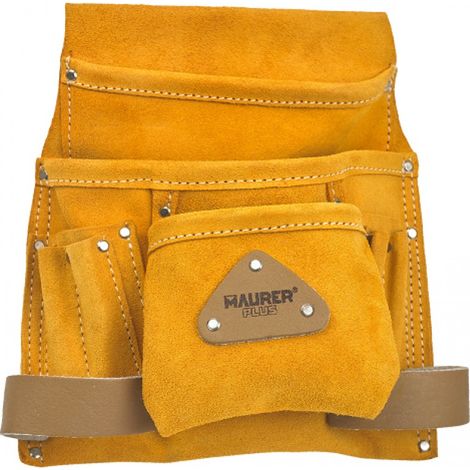 BORSA CARPENTIERE IN CROSTA SCAMOSCIATA PORTA ATTREZZI MAURER 21903