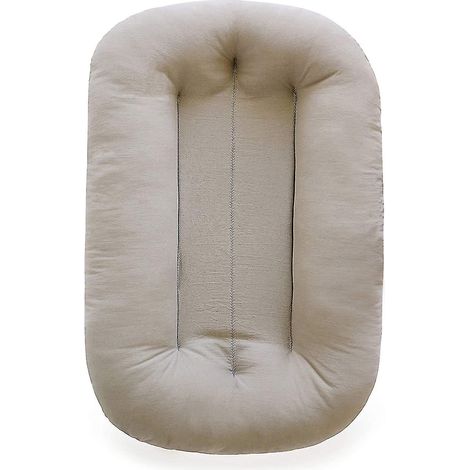 Couchette bébé ultra douce et respirante, rembourrée en fibres, pour le sommeil de bébé (1/5)