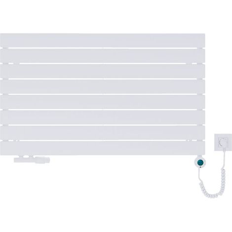 Radiateur d&x27intérieur LUXRAD Solis horizontal 595 x 1000 mm blanc ZDC 600W (1/3)