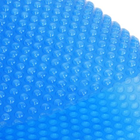 Couverture solaire piscine rectangulaire – Garde la chaleur, protège l’eau, couverture thermique 300μm – Pour piscines enterrées/hors-sol – Taille : 20ft x 40ft (6,08m x 12,11m), bleu, spécification v (1/5)