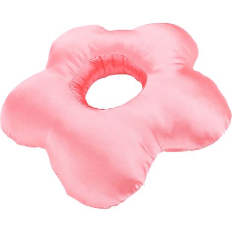 Oreiller de protection auditive avec ouverture pour les oreilles, idéal pour les personnes dormant sur le côté, avec bouchons d'oreille et casque audio. (1/5)