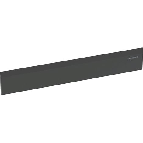 Geberit - Sistema per scarichi doccia a parete, copertura in plastica, nero opaco 154.335.14.1 (1/3)