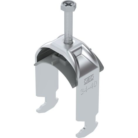 OBO Bettermann Abrazadera de estribo 2056 34-40mm aluminio, 1186436