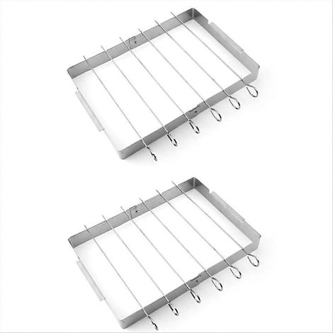 Tragbares Grillzubehör für draußen: Spieße, Grillhaken (1/5)
