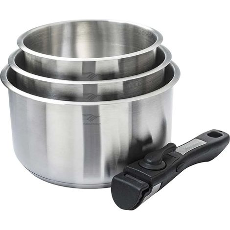 3 Casseroles avec manche amovible (1/5)