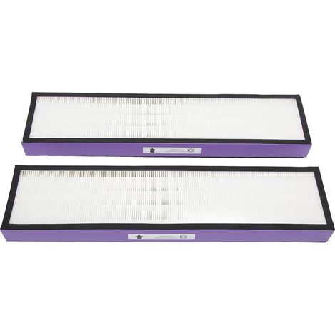 Kit di filtri per purificatore d'aria in 2 pezzi - Ampia compatibilità - Filtrazione efficiente - Filtro ecologico per purificatore d'aria AC5000E AC5000 AC5250PT AC5300B AC5350BCA AC5350W AC5350B CDA (1/5)