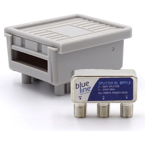BlueLINE BS SPS - 1x2 5-2400 MHz Outdoor-Splitter (1/4)