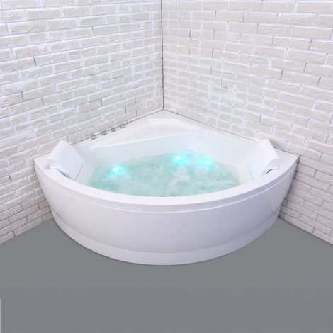 Whirlpool-Badewanne    140 x140 x58 cm, by SPALINA (1/5)