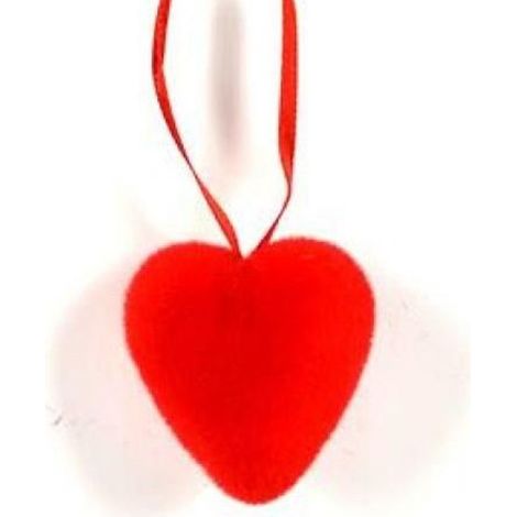 TRADE SHOP - Set Da 12 Pz. Appendini Cuori Cuoricini 4cm 18a010-40k Decorazioni San Valentino - (1/3)