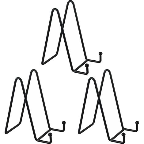 Support de présentation métallique pour photos livres et œuvres d art présentoir pour étagère et table