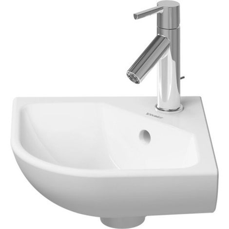 Lavabo Duravit ME by Starck Lavabo de esquina, 1 agujero para (1/2)