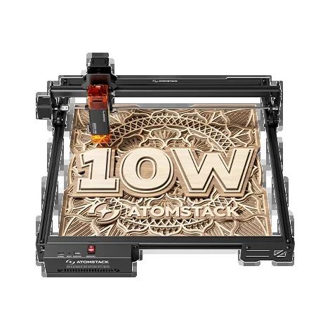 CNC-Graviermaschine, 10W Laserleistung, 410x380mm Arbeitsbereich, A10 PRO V2 (1/2)