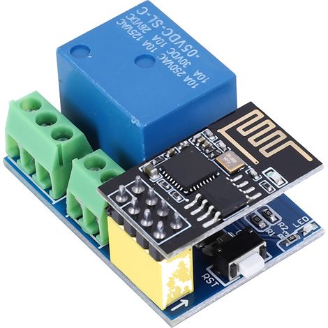 Relaismodul für präzise Maschinensteuerung, Zubehör ESP8266 ESP-01S DC 5V (1/5)