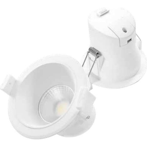 Mandani LED-Einbauleuchte runder Ring 7W 3000/4000/6000K Weiß