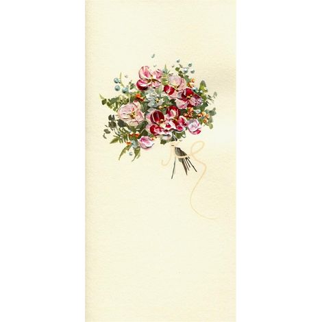 Carte Fleur DL N02 - Bouquet