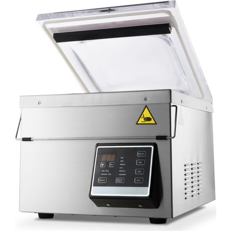 Machine d'emballage sous vide - Joint de 29 cm - Chambre de dimensions W35 x P30 x H11 cm - Maxima