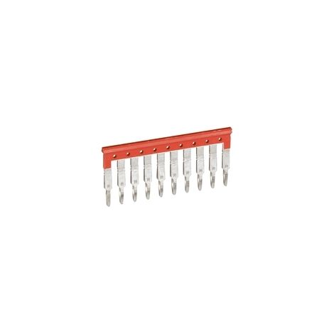Peine equipotencial Legrand para 10 abrazaderas paso 6mm 037504 (1/3)