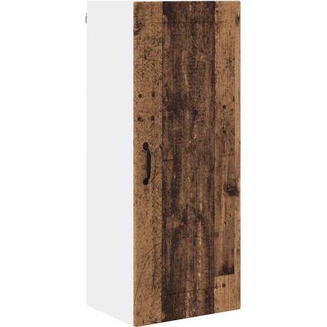 Meuble mural de cuisine,Armoire de cuisine avec porte Bois Ancien 40 x 31 x 100 cm CFW74342 (1/5)