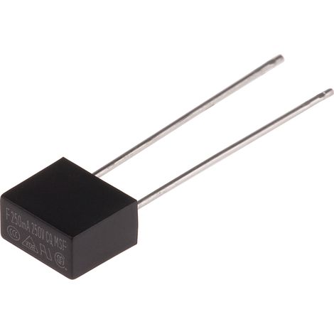 Fusible non réarmable filaire RS PRO, Sortie Radiale, 250mA 250V