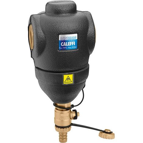 Séparateur particules boues DIRTMAG avec aimant, raccords filetés femelles 1 pouce Caleffi