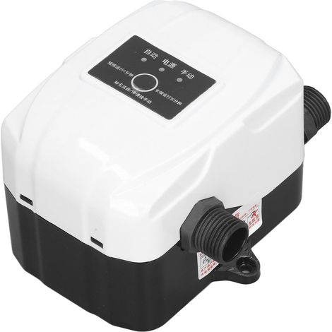 Surpresseur d'eau automatique étanche et silencieux 150 W 24 V, hauteur de refoulement de 20 m, pour robinet de douche, 100-240 V, prise DN15 UE. (1/5)