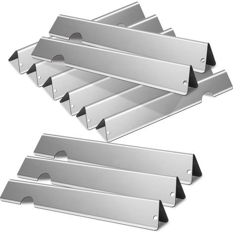 Pièce de Rechange pour Barres aromatisantes Weber Genesis II 66796, 66687, Genesis II LX E/ES-640, Weber Genesis II 610 et LX 640 modèles (2017 et Plus récents), 11 pièces, 43,2 cm, Acier (1/5)