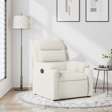 Relaxsessel Creme Samt