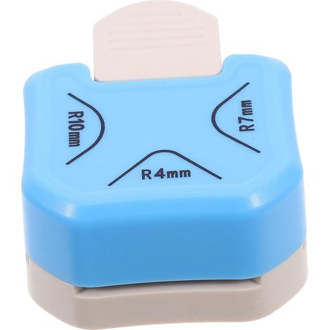 Arrondisseur d'angles en PP et alliage de zinc, petit durable, découpe (1/5)