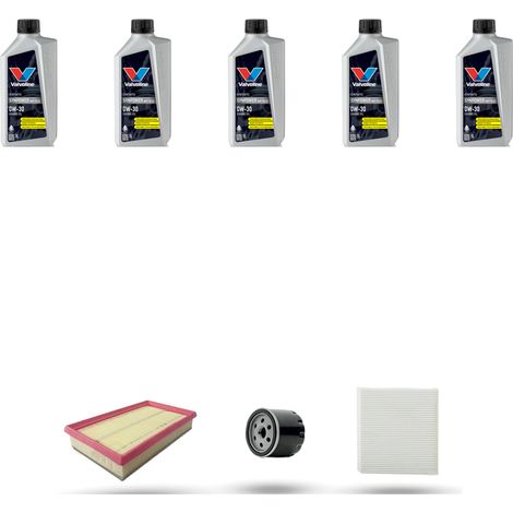 Kit tagliando 3 FILTRI e 5L OLIO compatibile con Alfa Romeo Tonale 1.5 Hybrid 96kw dal 2022 (1/5)