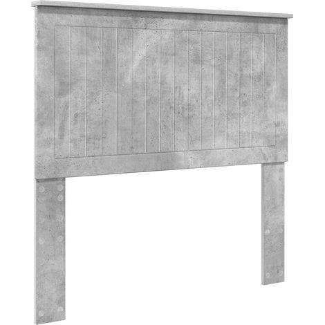 Tête de lit Gris béton 100 cm Bois d'ingénierie vidaXL
