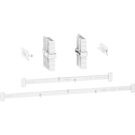 Kit de dépannage Resi9 : pièce de jonction entre 2 corps de goulotte SCHNEIDER R9H13542