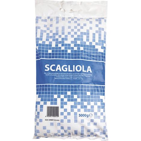 Gesso scagliola in sacchetto - kg.5 in sacchetto
