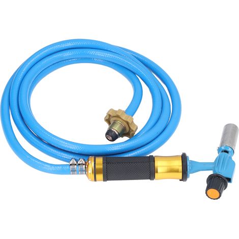 Pistolet de soudage à gaz liquéfié avec allumage électronique, tuyau antidéflagrant, chalumeau à ignition intégrée pour soudure professionnelle (1/5)