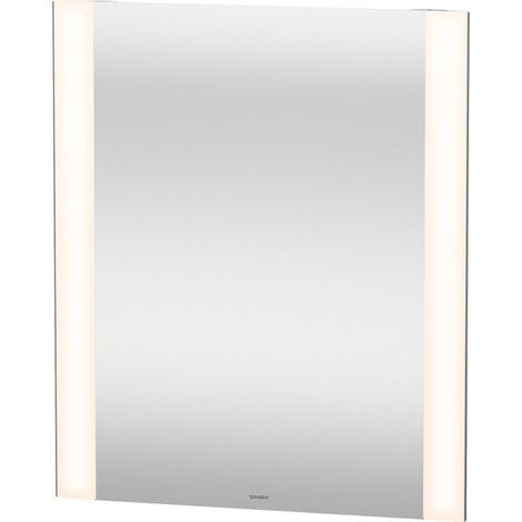 Miroir DuravitLICHT & miroir 34x600x700m avec éclairage blanc mat translucide
