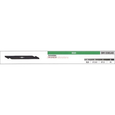 Klinge für Rasenmäher LM 2102E-SP EGO 038140
