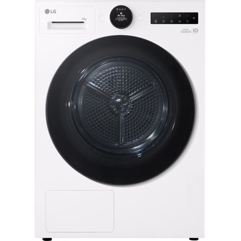 LG RHX7010TWB Asciugatrice 10kg Pompa di calore, Classe C, Motore Direct Drive, AI Dry