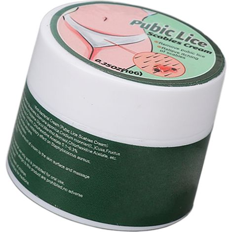 Traitement poux 10g x2, crème anti-poux adulte action rapide, soin organique pubis, formule efficace, lot de 2 (1/5)