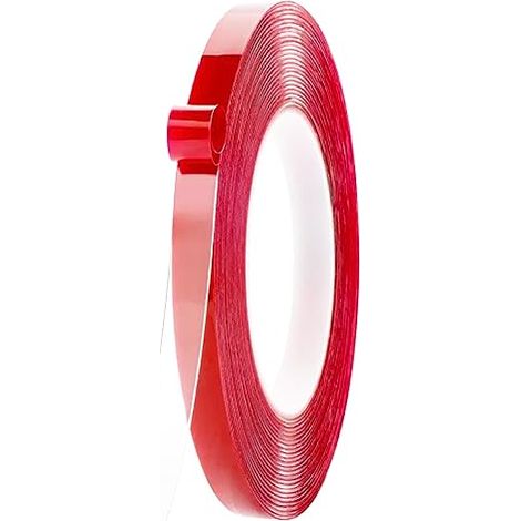 Ruban Adhésif Double Face, 10m x 10mm Extra Fort Nano Tape pour Bande LED, Maison, Fixant, au burea, DIY, Imperméable et Amovible Transparent Adhésif Double Face, 10M (1/5)