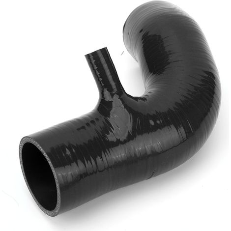Durite d'admission d'air en silicone noire pour Honda Cooper S R53 (2001-2006), améliorant le flux d'air. (1/5)