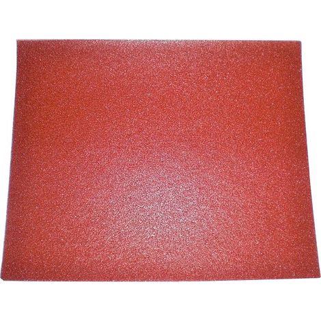 Papier-emeri 230mm x 280mm Granule A80. 1 paquet 50 pieces