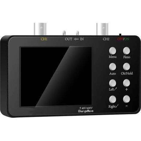 Oscilloscope numérique double canal 50M SCO2, fréquence d'échantillonnage 10 MHz, bande passante analogique 2,5 kSA/s, PWM, outil de réparation électronique (1/5)