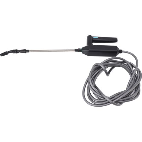 Pulvérisateur électrique portable de jardin avec lance pour arrosage extérieur, lot de 8 m, vaporisateur à main rechargeable pour plantes (1/5)