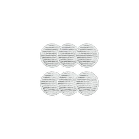 Lot de 6 lingettes de rechange pour balai vapeur Shark séries S7000AMZ, S7001 et S7000, balai vapeur et serpillère tout-en-un, lavables pour sols durs (1/5)